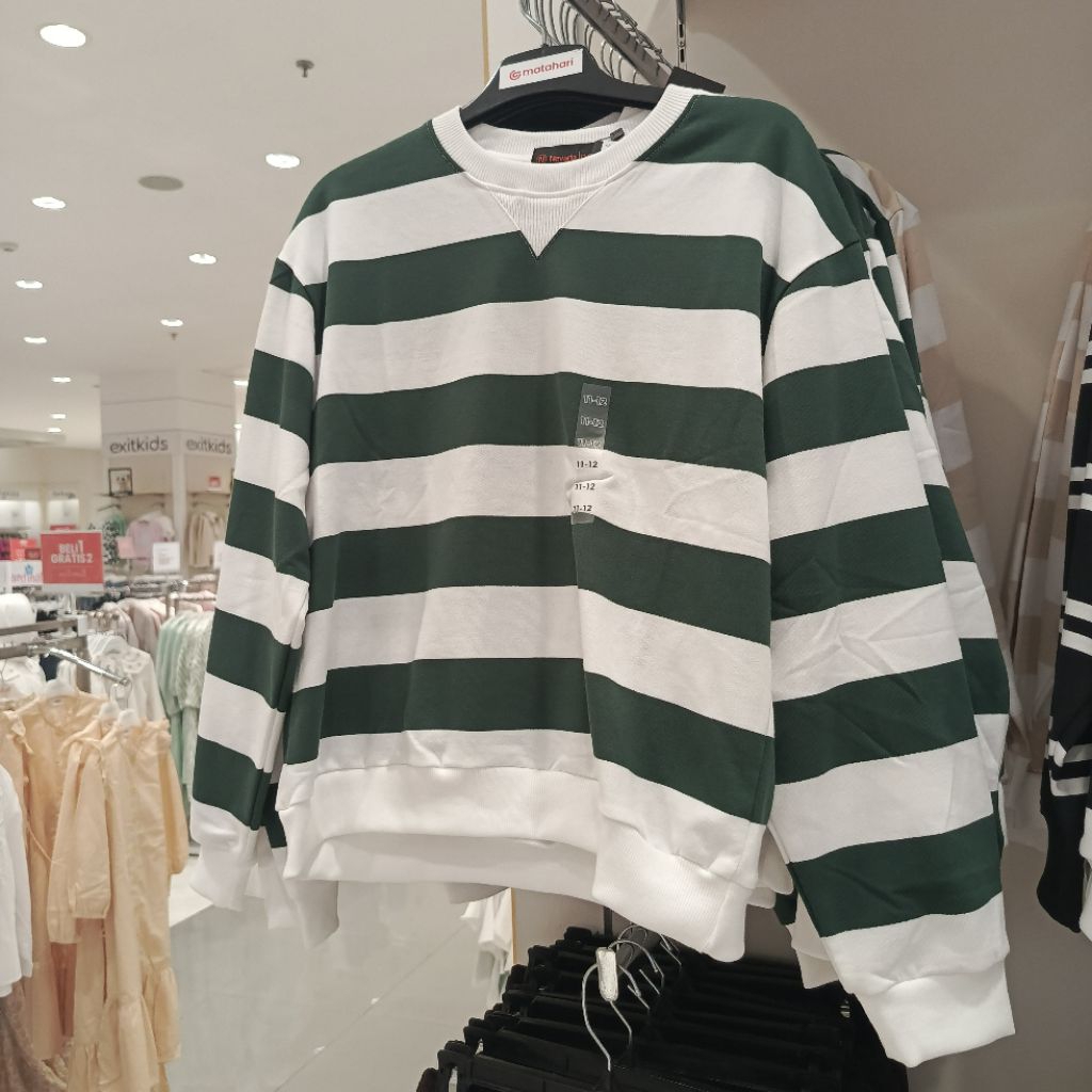 Nevada Sweater anak laki-laki Usia 7 - 15 tahun