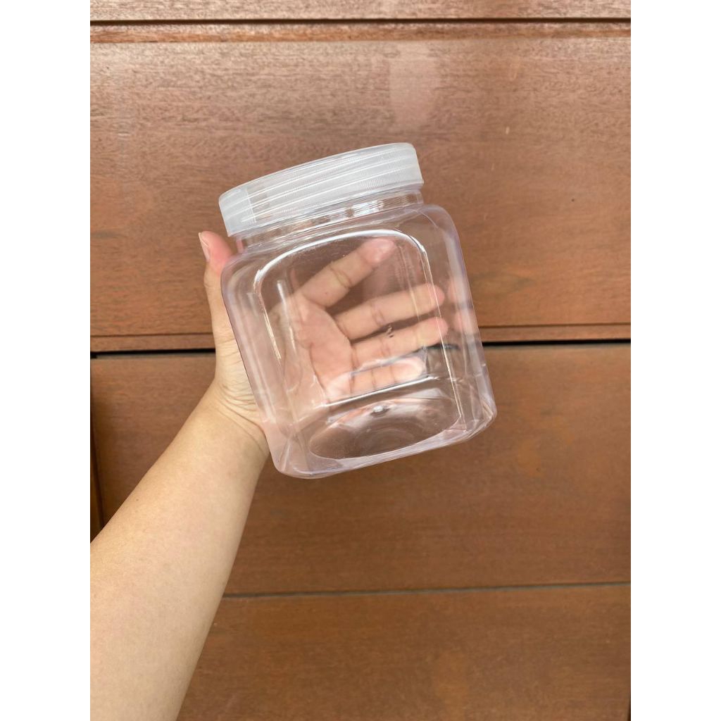 toples cupang 1000ml / toples plastik 1000ml / 1 liter