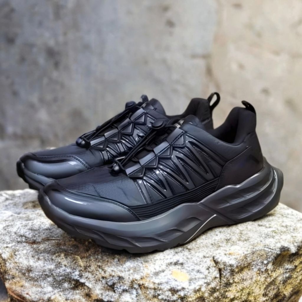 Sepatu Exduma Super Black Original