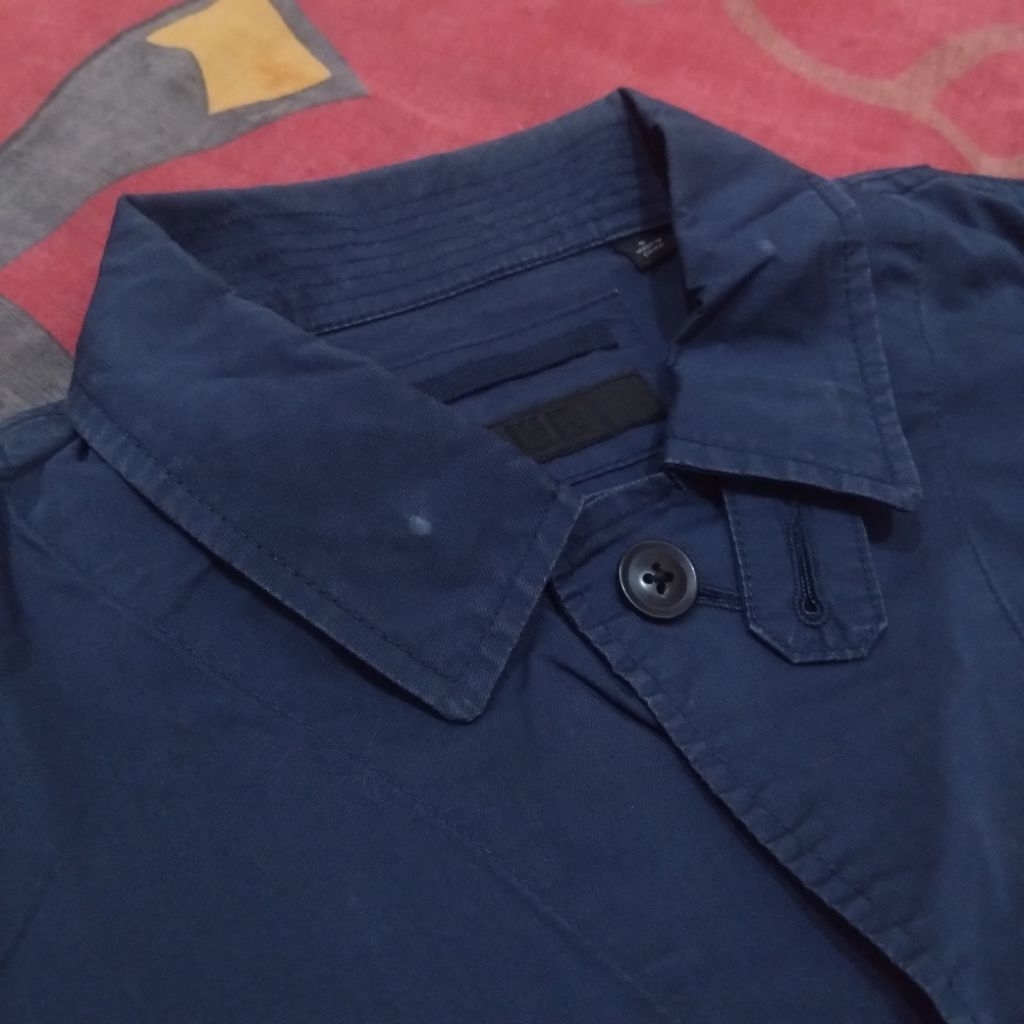 Uniqlo Work Chore Utility Jacket/Jaket Dark Navy/Biru Dongker Small