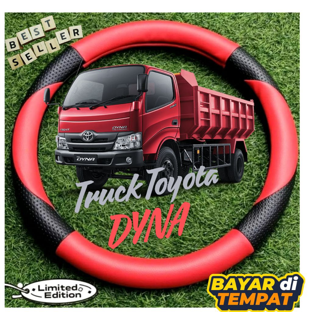 Sarung stir truk/Cover stir/ bungkus stir pelindung stir Truk Toyota Dyna Isuzu Nmr Nlr Canter varia