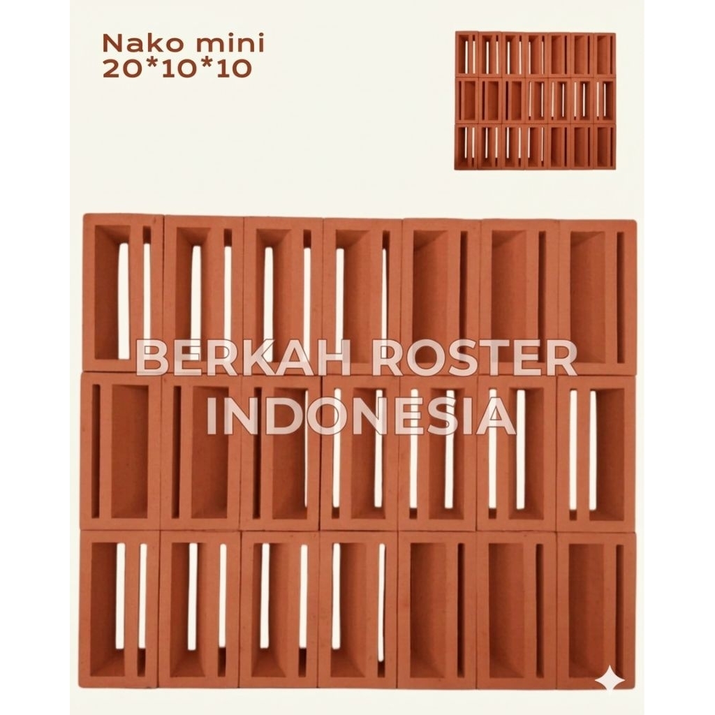 ROSTER BETON/ROSTER MINIMALIS/LOSTER BETON MOTIF NAKO 20X10