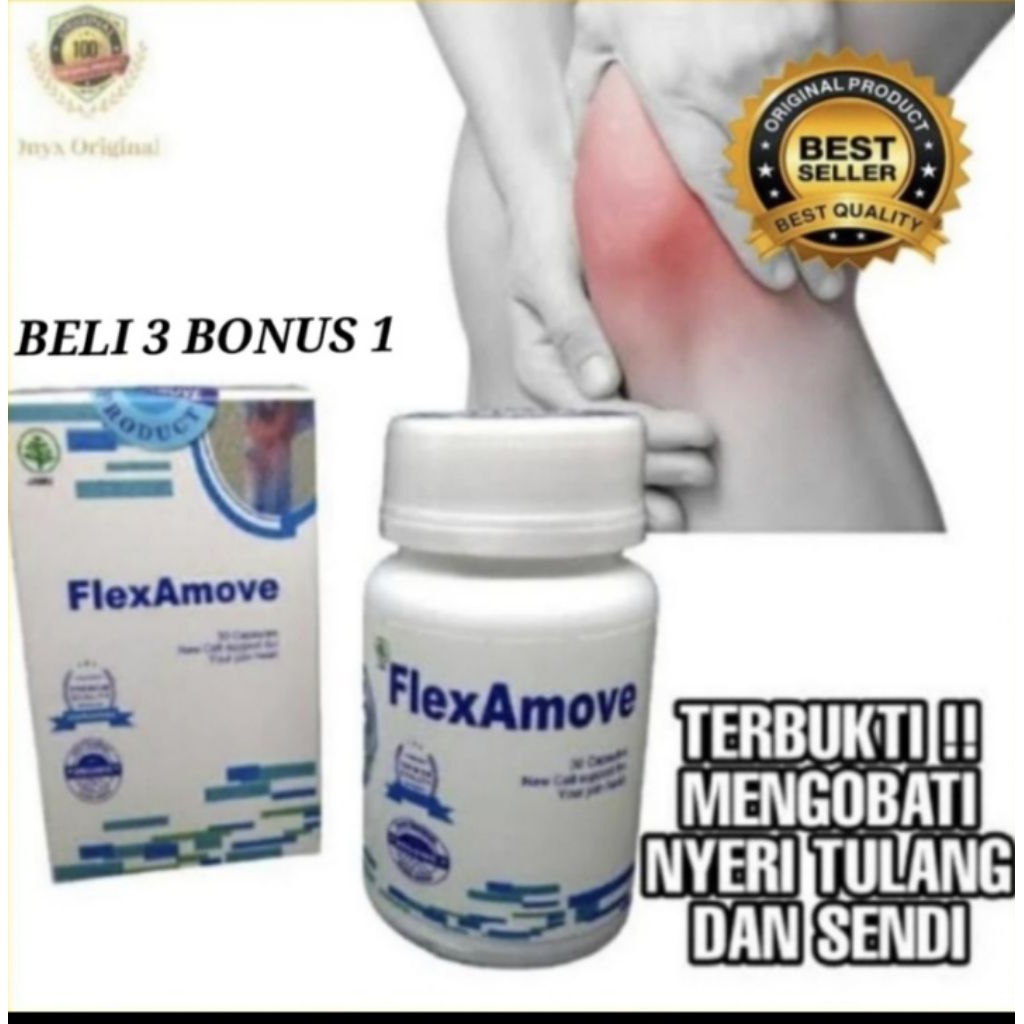 Flexamove - Flexamove Herbal Mengobati Tulang & Sendi Lutut Original Terlaris
