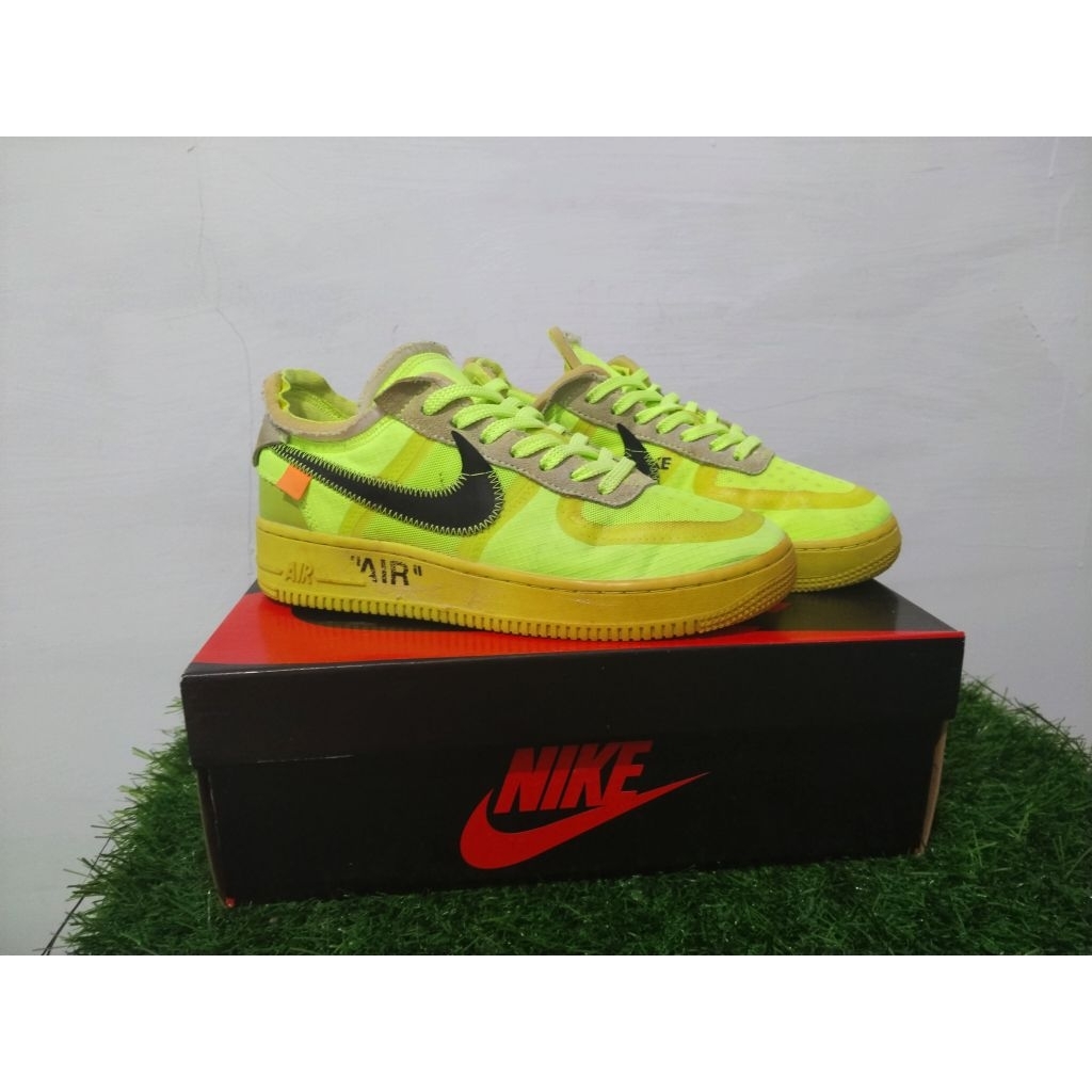 Nike Air Force 1 Low Off White Volt