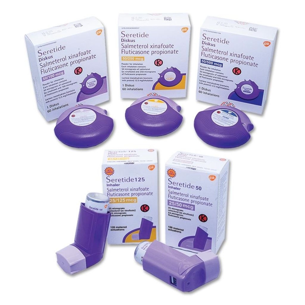 Seretide diskus dan inhaler