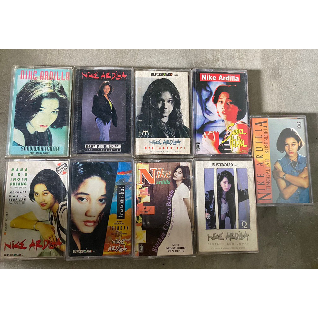 sepaket kaset nike ardilla