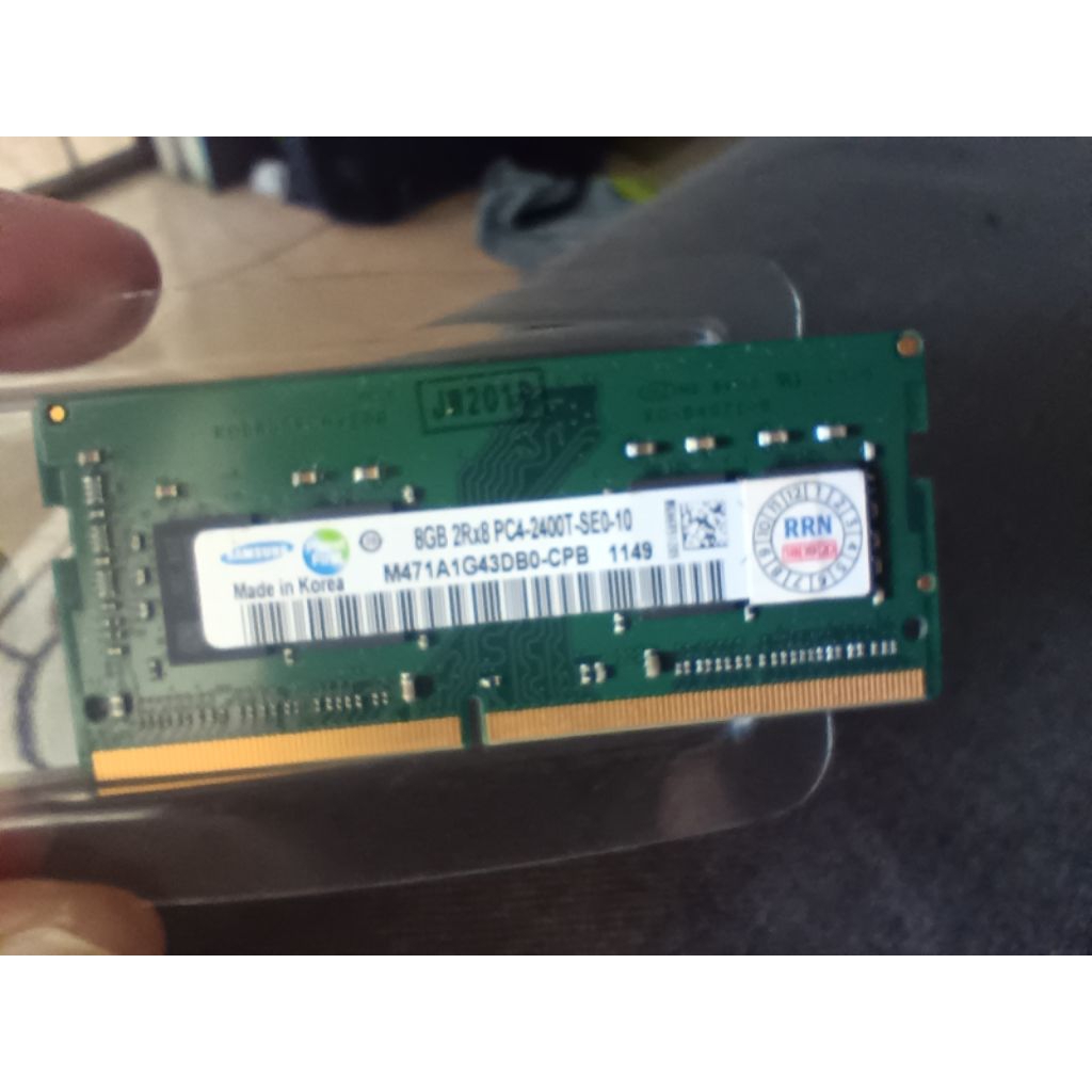 RAM DDR4 8GB  2Rx8 PC4-2400T