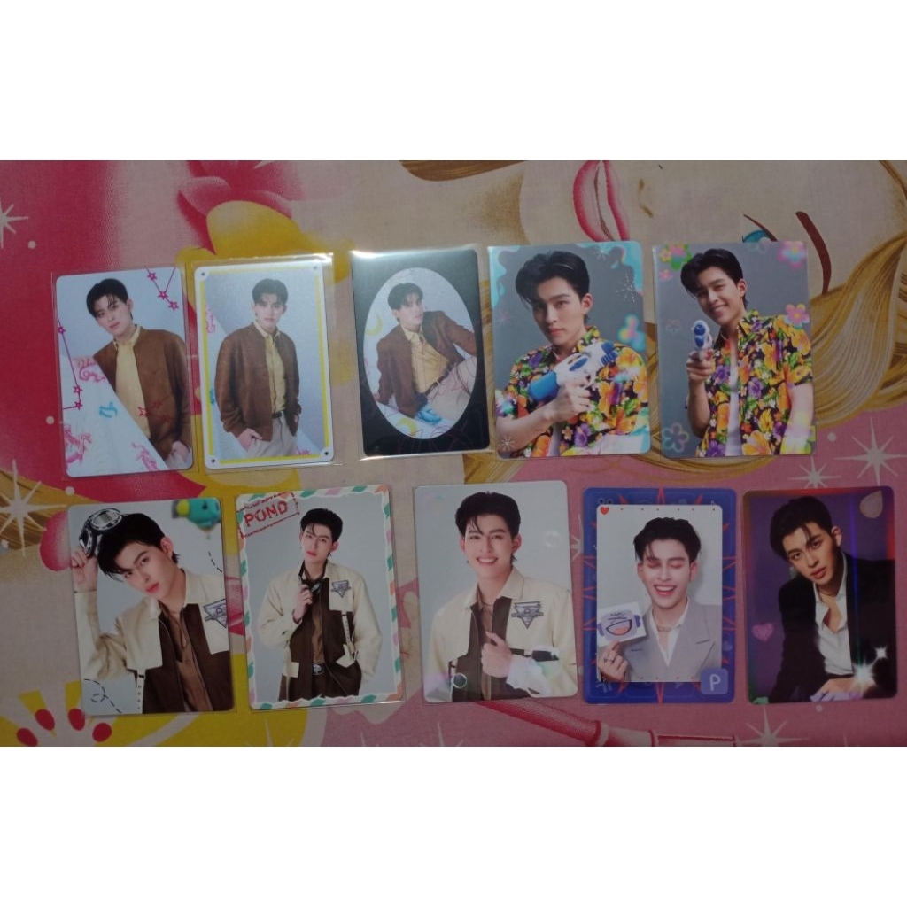 COLLECTIBLE CARD POND NARAVIT PONDPHUWIN GMMTV PC MQ ZODIAC LOL 2025 SONGKRAN