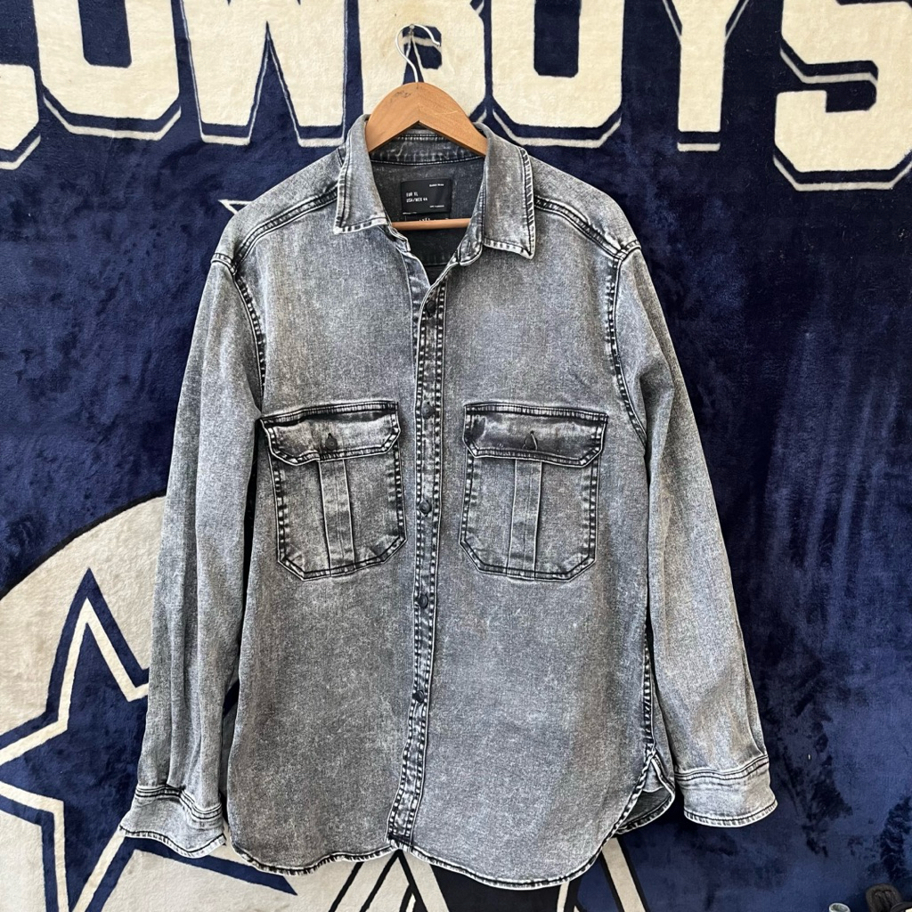 Trucker Denim Zara Man