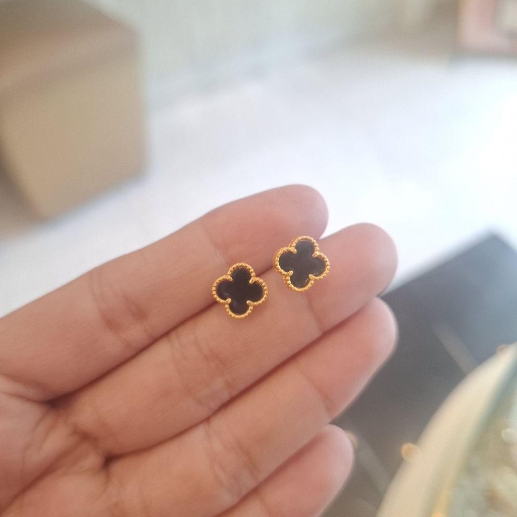 Anting Emas bunga muda 8k