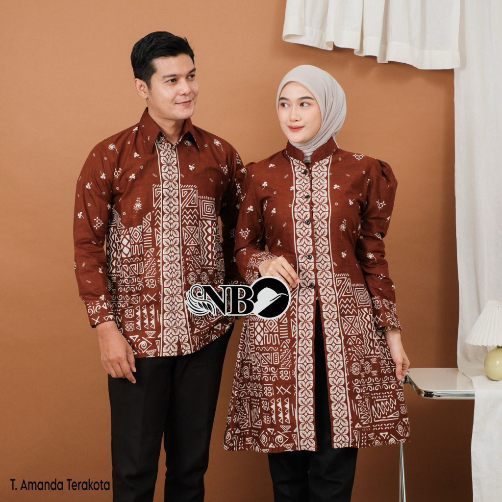 Batik Couple Pasangan Atasan Batik Couple Batik sarimbit