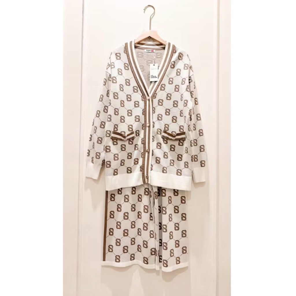 NEW Monogram cardigan by agan.co
