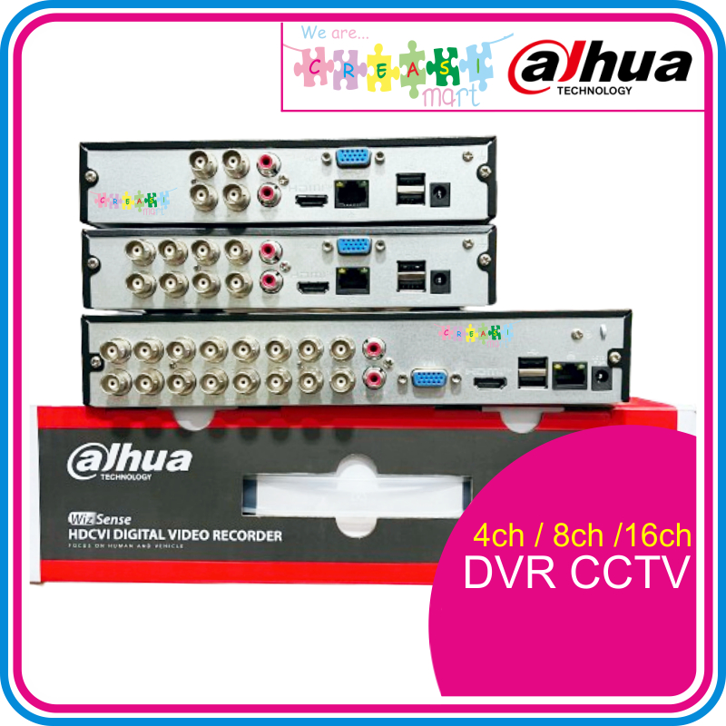 DVR CCTV Dahua Copper 4ch / 8ch / 16ch XVR Video Recorder Kamera CCTV 100% Original