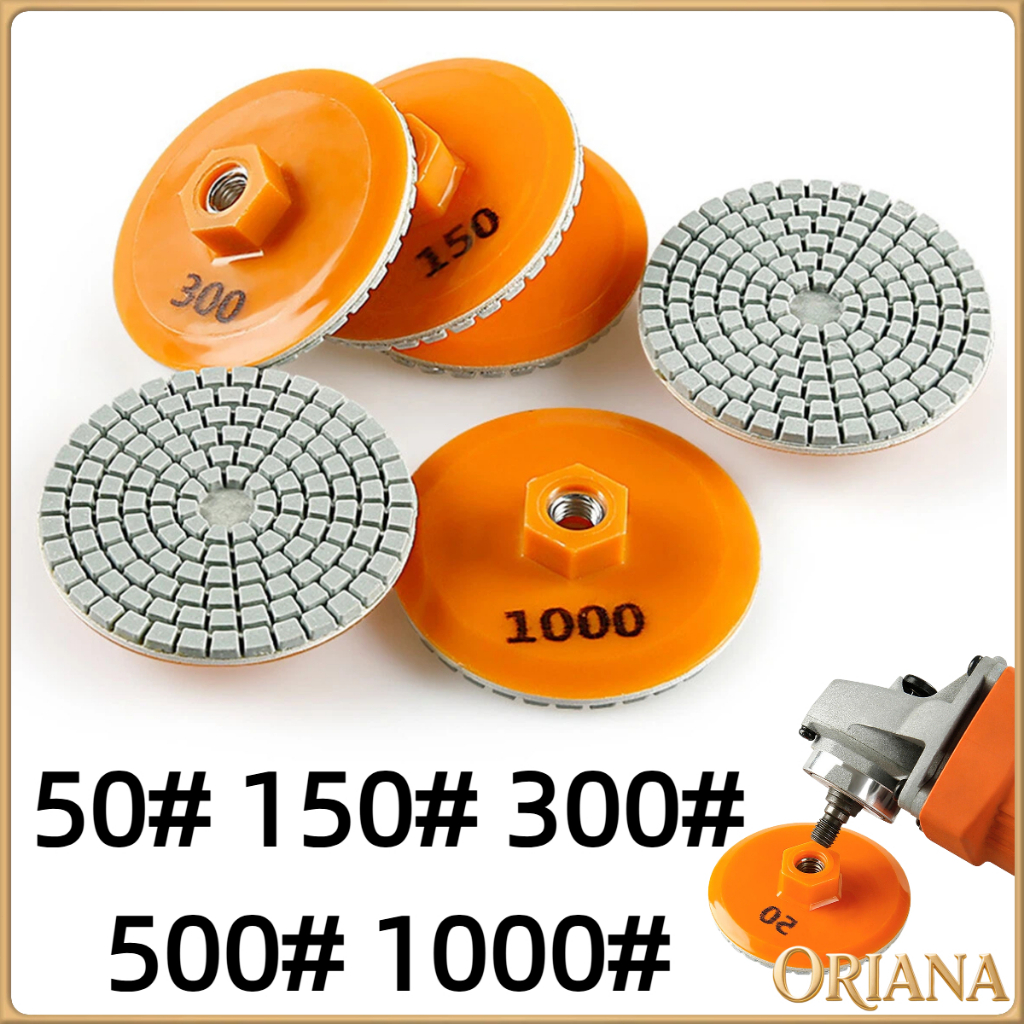 Mata Gerinda Penghalus Pinggir Keramik Diamond Polishing Pad 3 Inch 80mm Diamond Grinding Disk Buff 