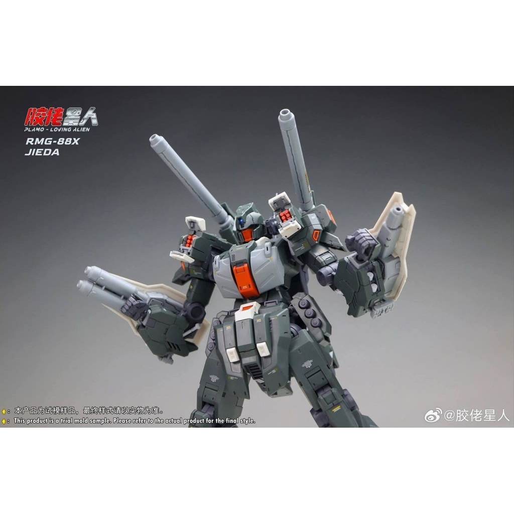 Open PO Plamo Loving Alien MG 1/100 Jieda Cannon Type Model Kit