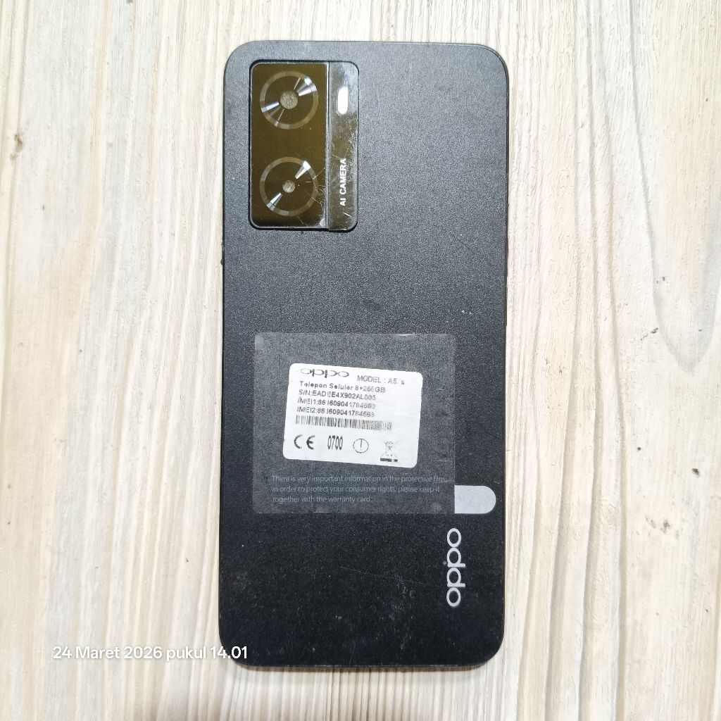 MESIN Oppo A77s | Unit Normal