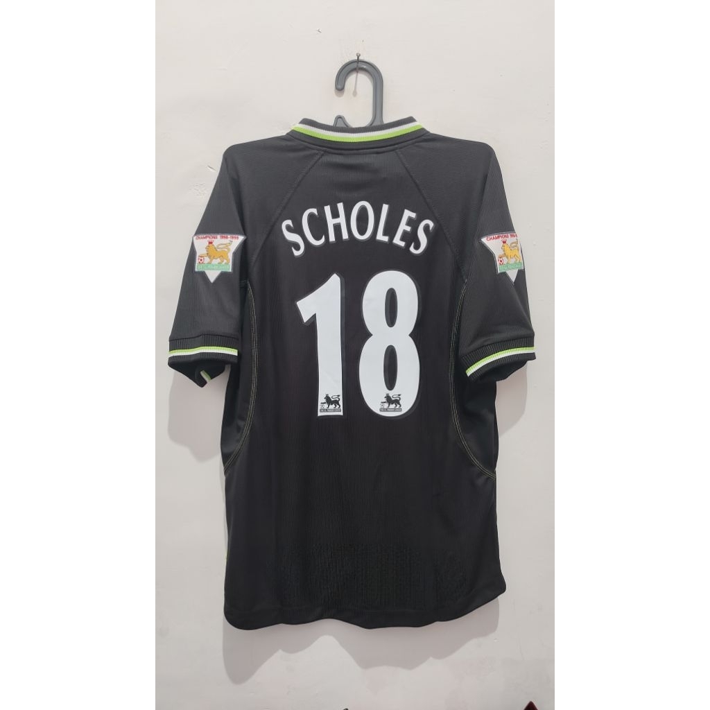 jersey Retro M@n Un1t3d Scholes size L