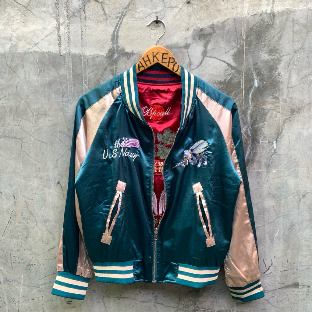 Sukajan Japan Jacket Revesible Bolak Balik