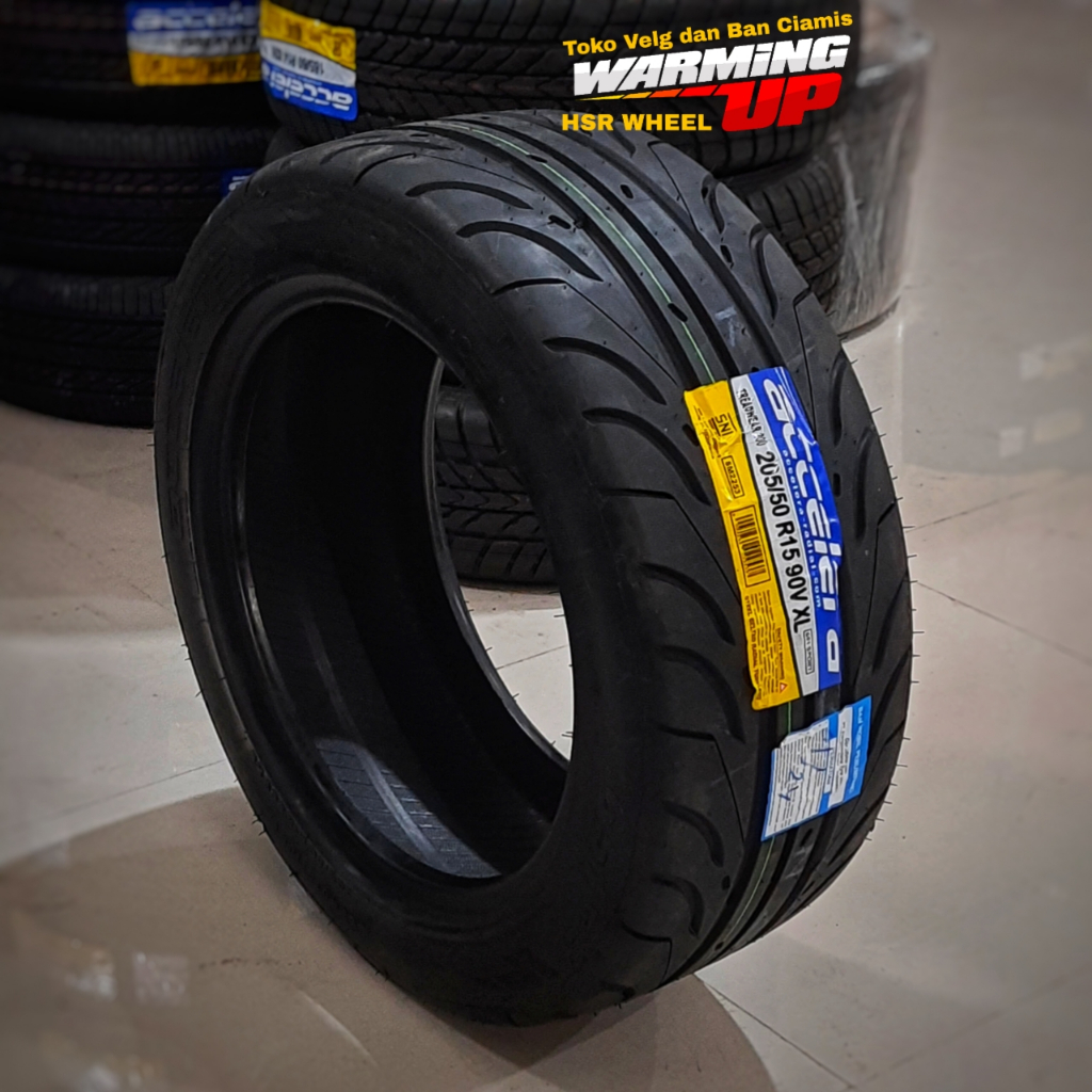 Ban Baru Ukuran 205 50 Ring 15 ACCELERA SEMI SLICK TUBELES