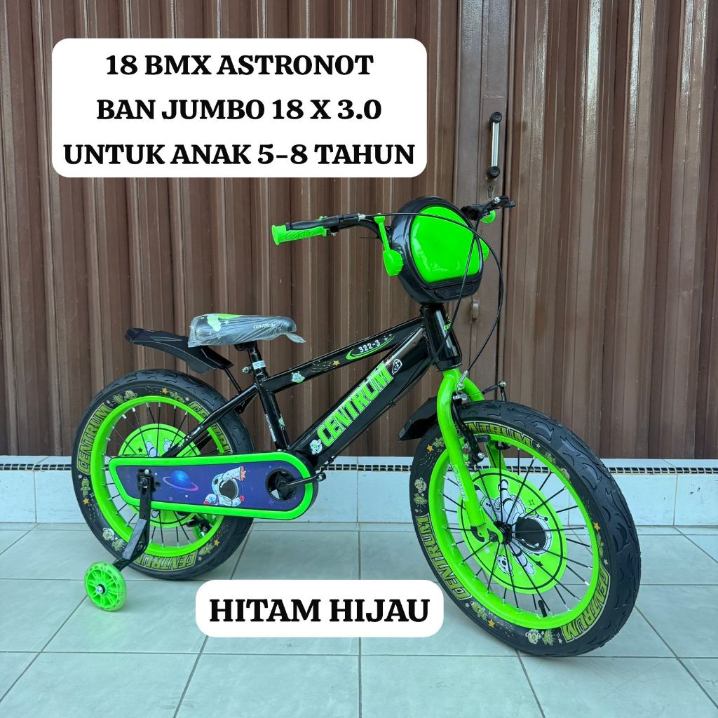 (BATAM) Sepeda Anak 18 BMX CENTRUM ASTRONOT BIG WHEEL BAN 3.0