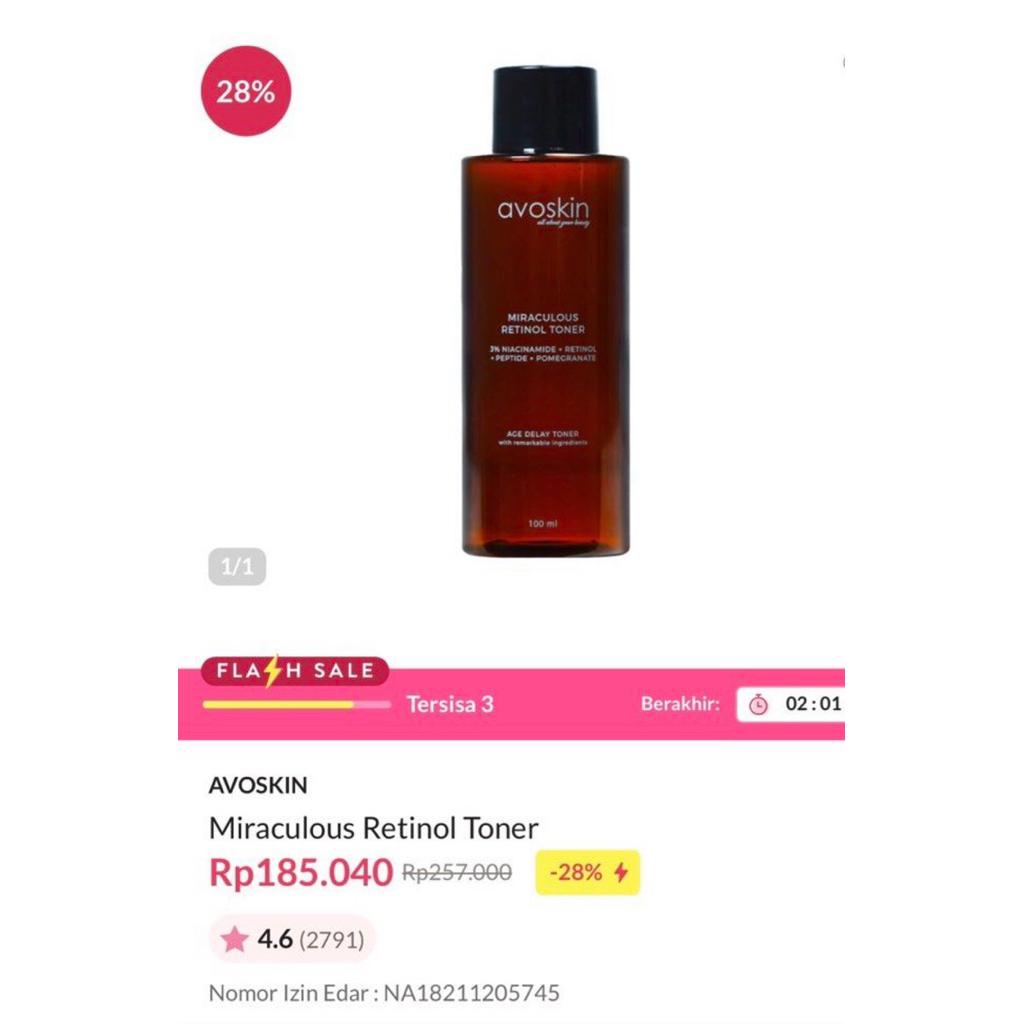 avoskin toner