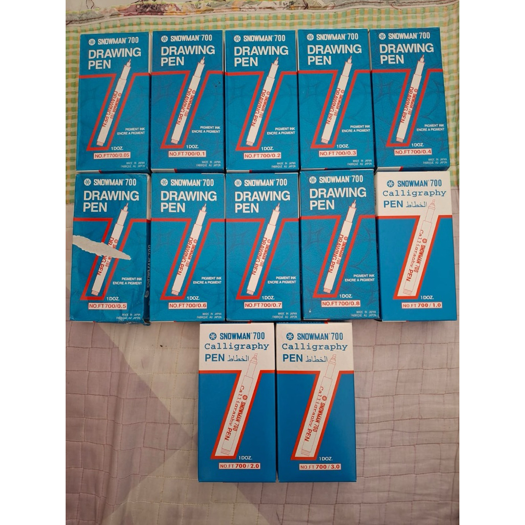 Drawing Pen Snowman 0.05 - 3.0