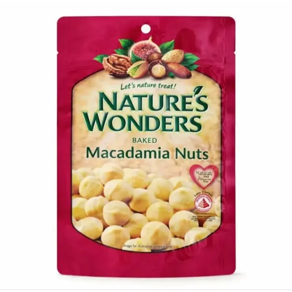 nature's wonders macadamia nuts kacang macadamia