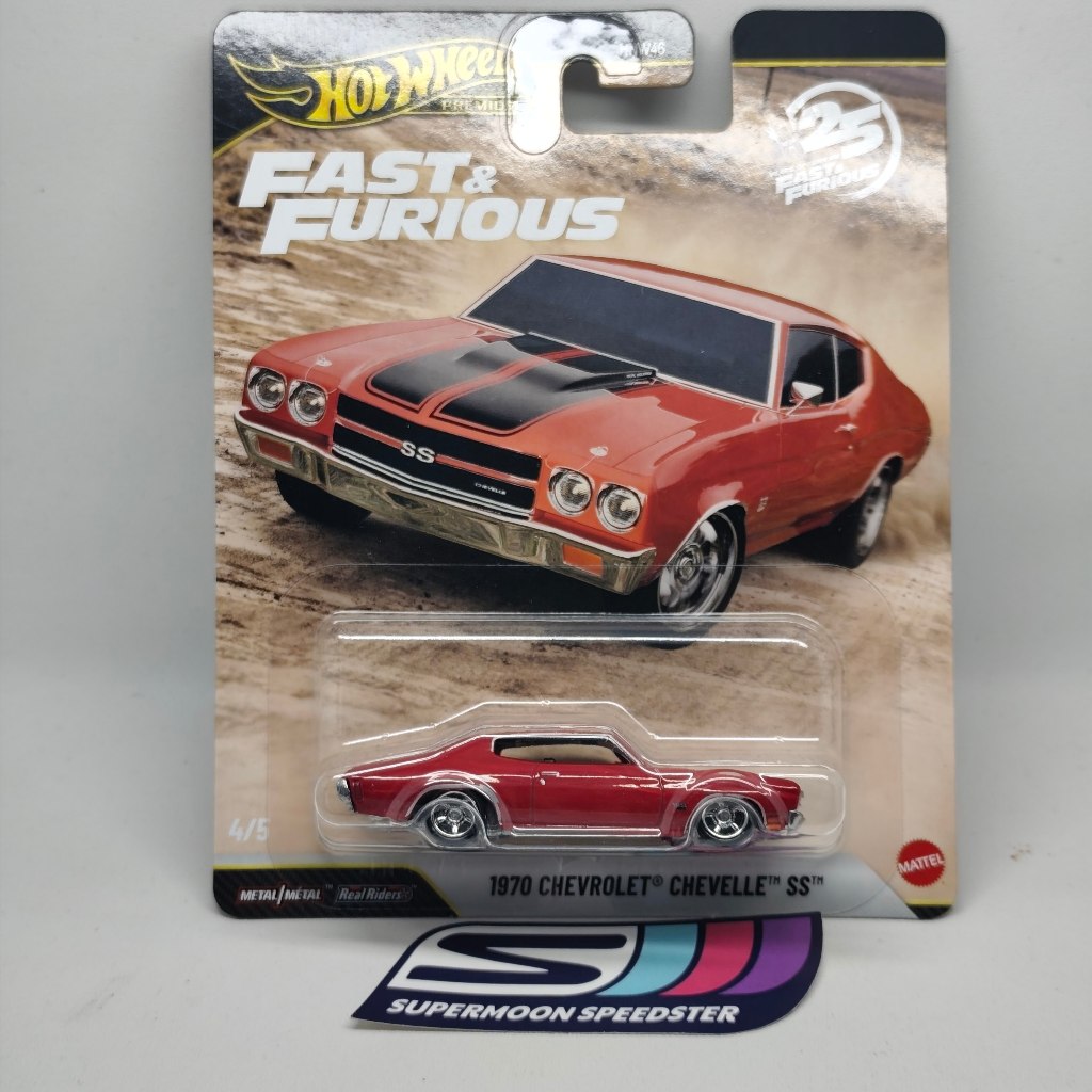 Hot Wheels Premium Fast and Furious 1970 Chevrolet Chevelle SS