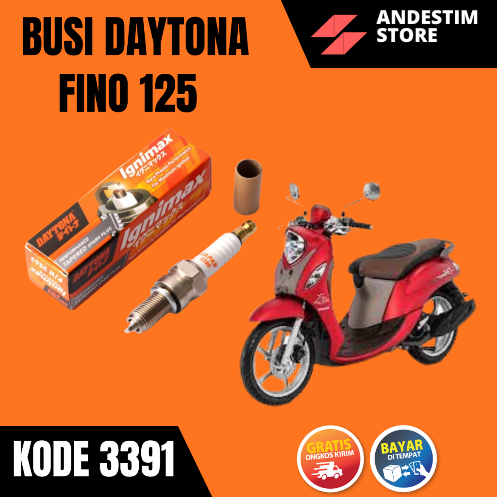 Busi daytona Racing yamaha fino 125 original 3391