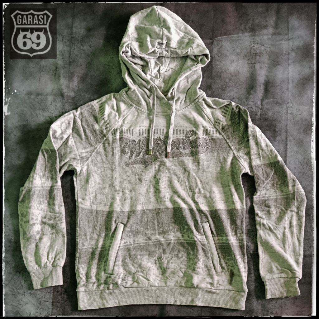 MLB Chicago White Sox Hoodie katun full print bordir size M