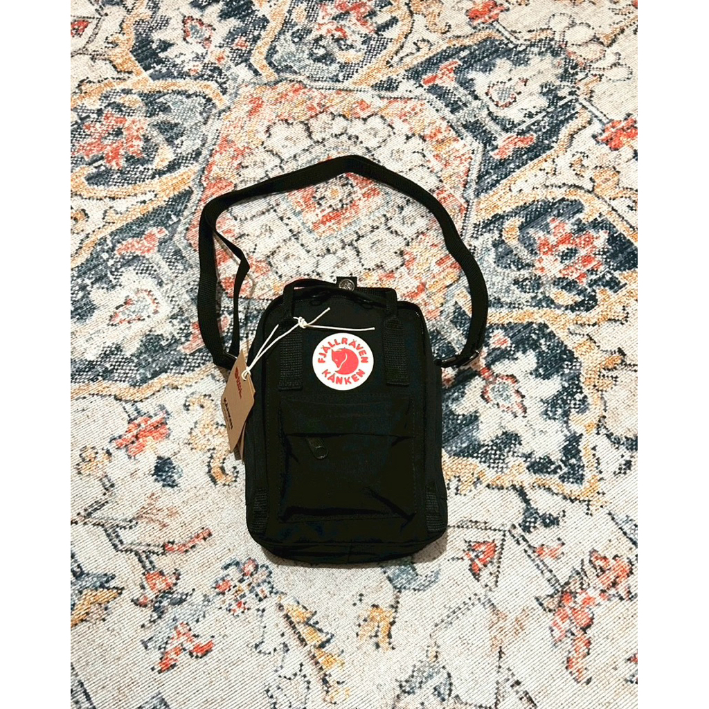 Slingbag Tas Selemapang Fjallraven Kanken Hitam Unisex Tas Sling Selempang Outdoor Waterproof Slingb