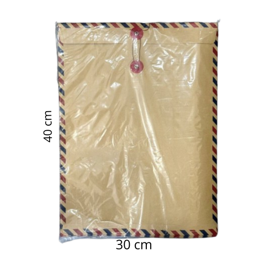 [1 Pack Isi 10 Pcs] Amplop Tali Executive 312 Airmail 30x40cm / Map Coklat Tali