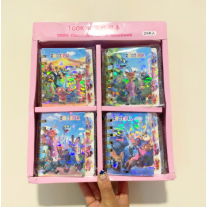 NOTEBOOK A7 POLOS INDEX ZOOTOPIA