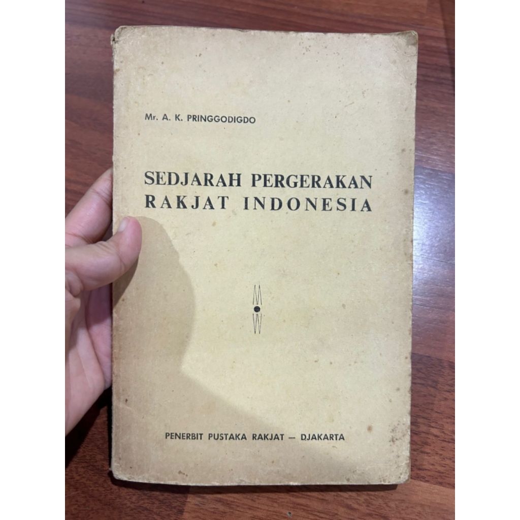 buku - SEDJARAH PERGERAKAN RAKJAT INDONESIA