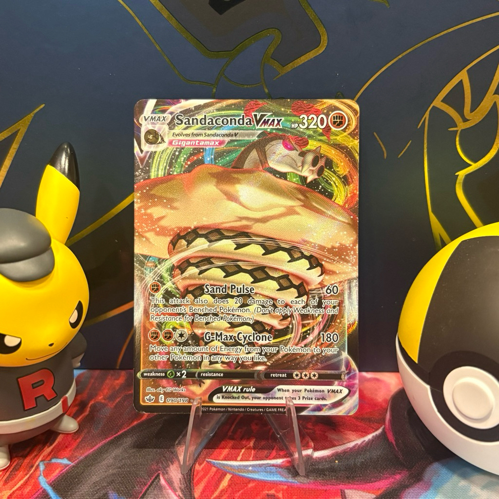 Sandaconda VMAX 090/198 ENG - UR Full Art - Chilling Reign - Pokemon TCG