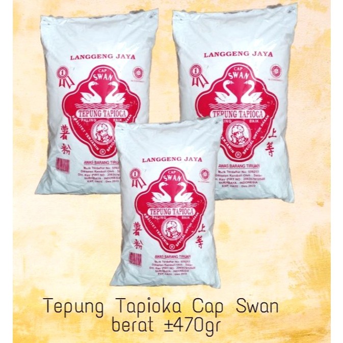 TEPUNG TAPIOKA CAP SWAN 470GR
