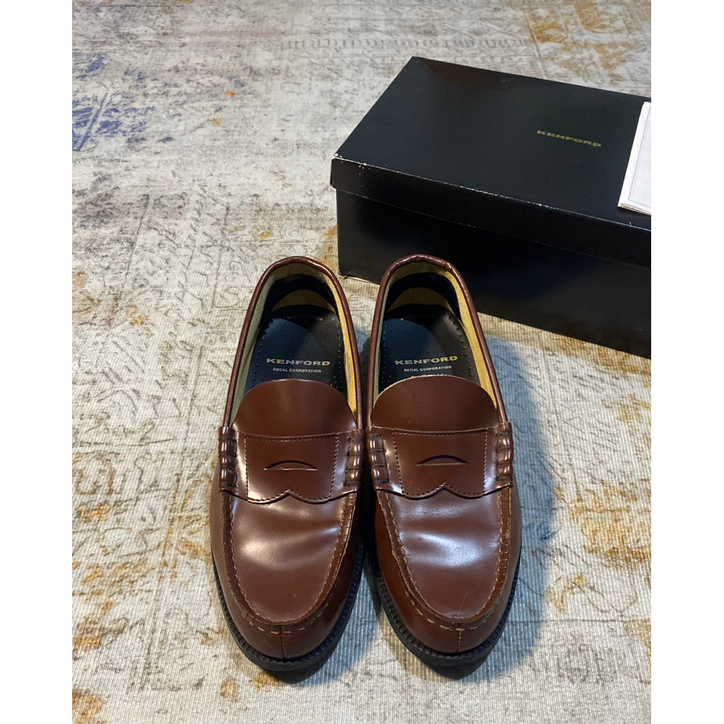 the kenford fine shoes loafers brown