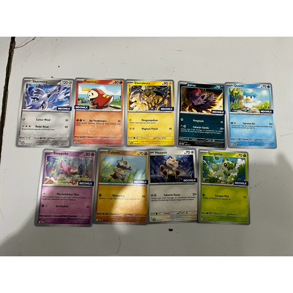 Pack Kartu Pokemon Indomilk