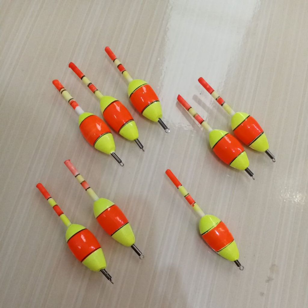 Pelampung pancing kleman starlet/kambangan kleman starlet warna hijau