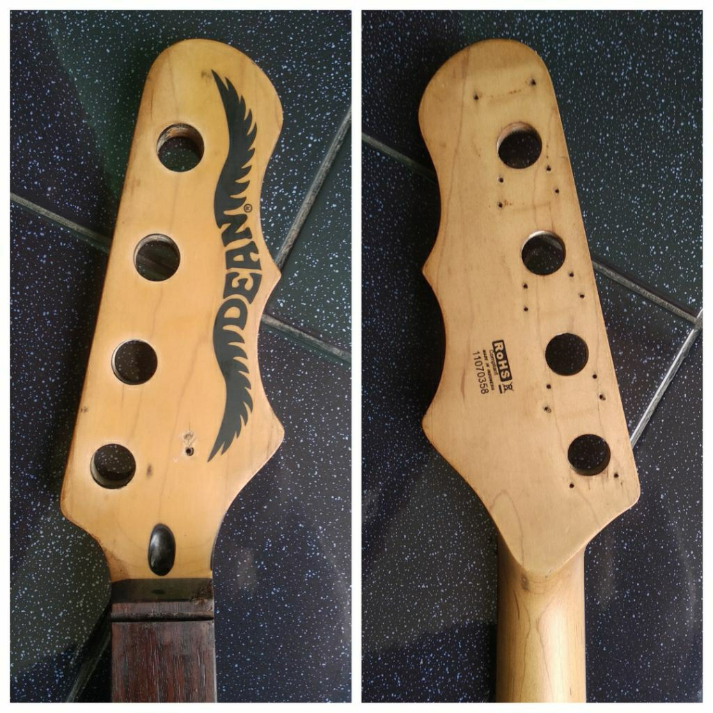 neck gitar bass short scale, Original DEAN
