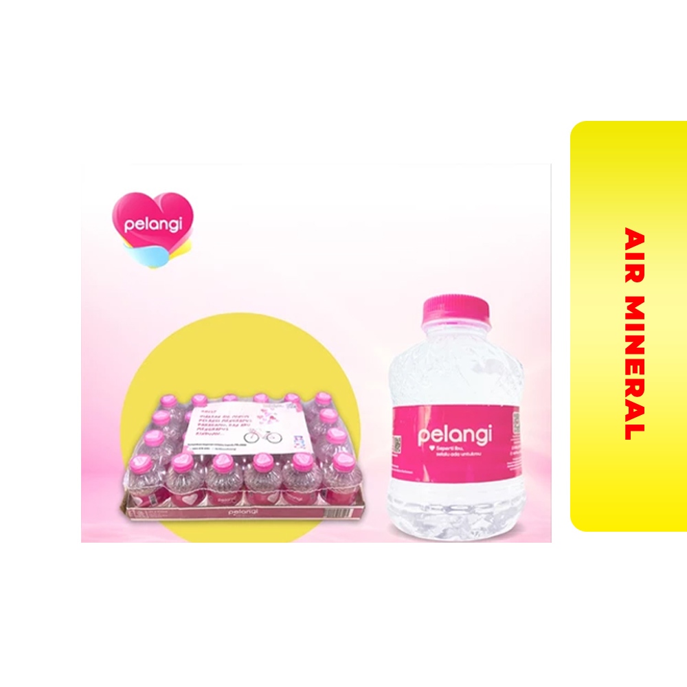 PELANGI AIR MINERAL BTL 220ML