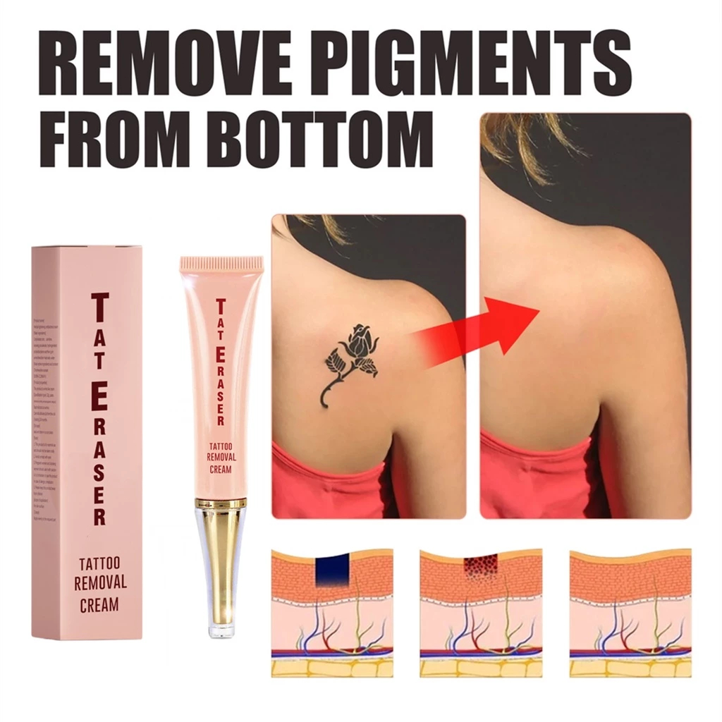 Tattoo Removal Cream 12gr Cream Krim Penghilang Tattoo Tato Removal Obat Penghilang Penghapus Tatto 