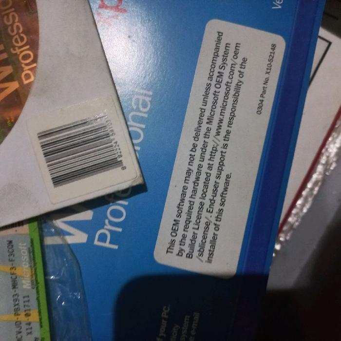 Windows XP Original Lengkap COA