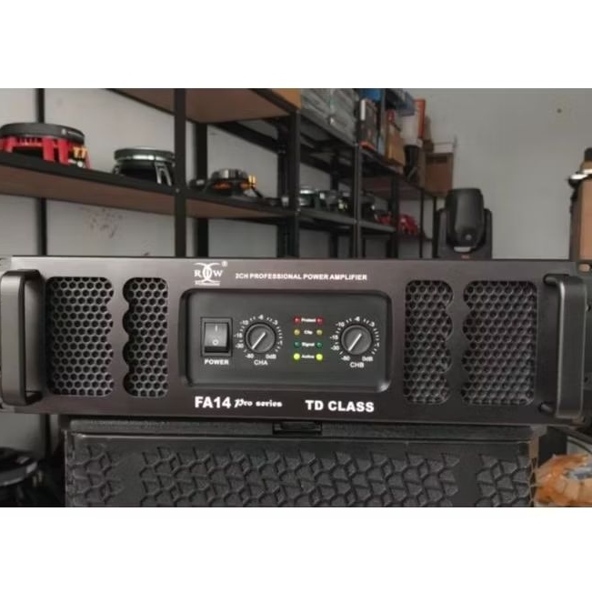 Power Amplifier RDW FA14 PRO FA14PRO SERIES FA 14 2 channel 2ch