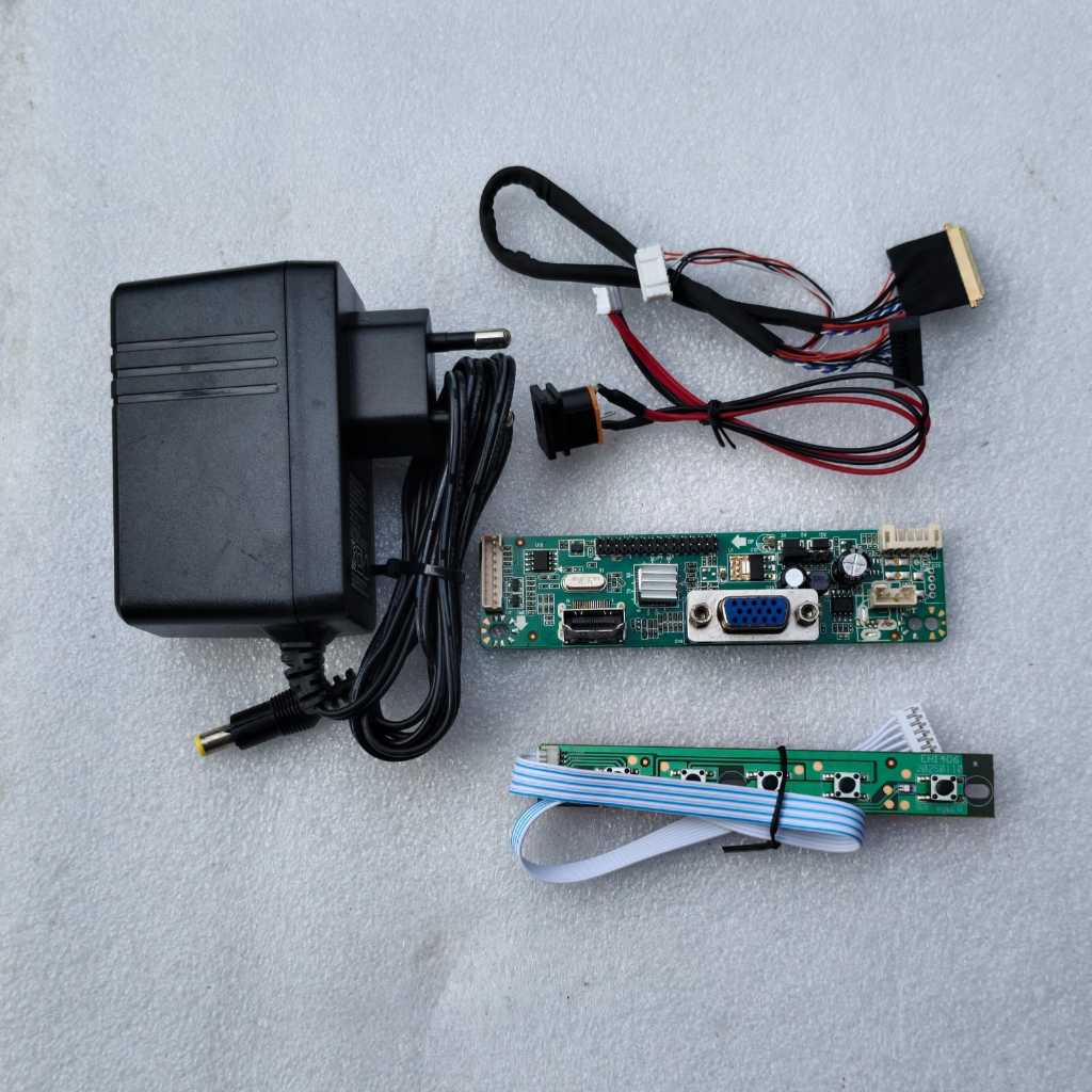 mainboard monitor universal vga hdmi paket ex lcd led lvds 40 pin mainboard monitor diy