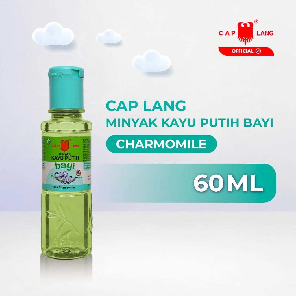 Minyak Kayu Putih Bayi Caplang 60ml Minyak Kayu Putih Chamomile / Minyak Kayu Putih Lavender 60ml