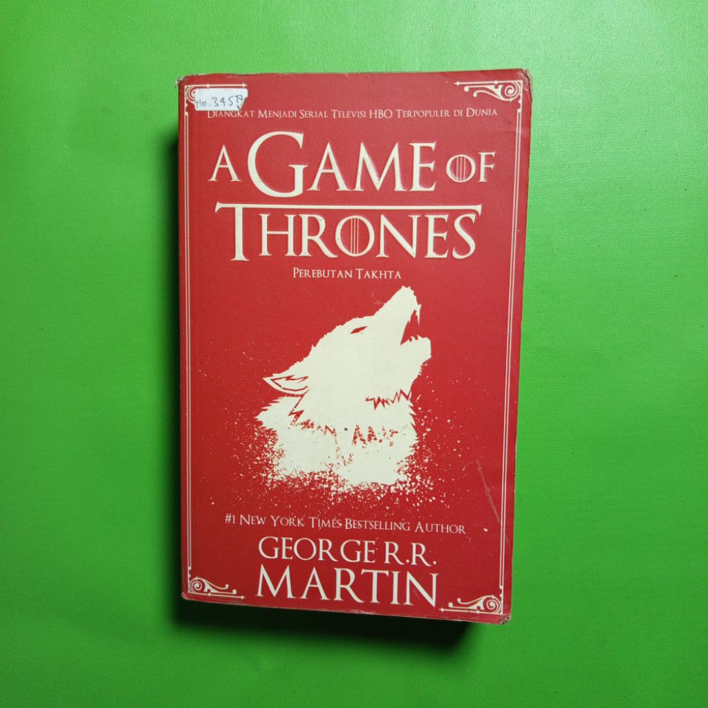 ORIGINAL Novel A Game of Thrones: Perebutan Takhta - George R. R. Martin