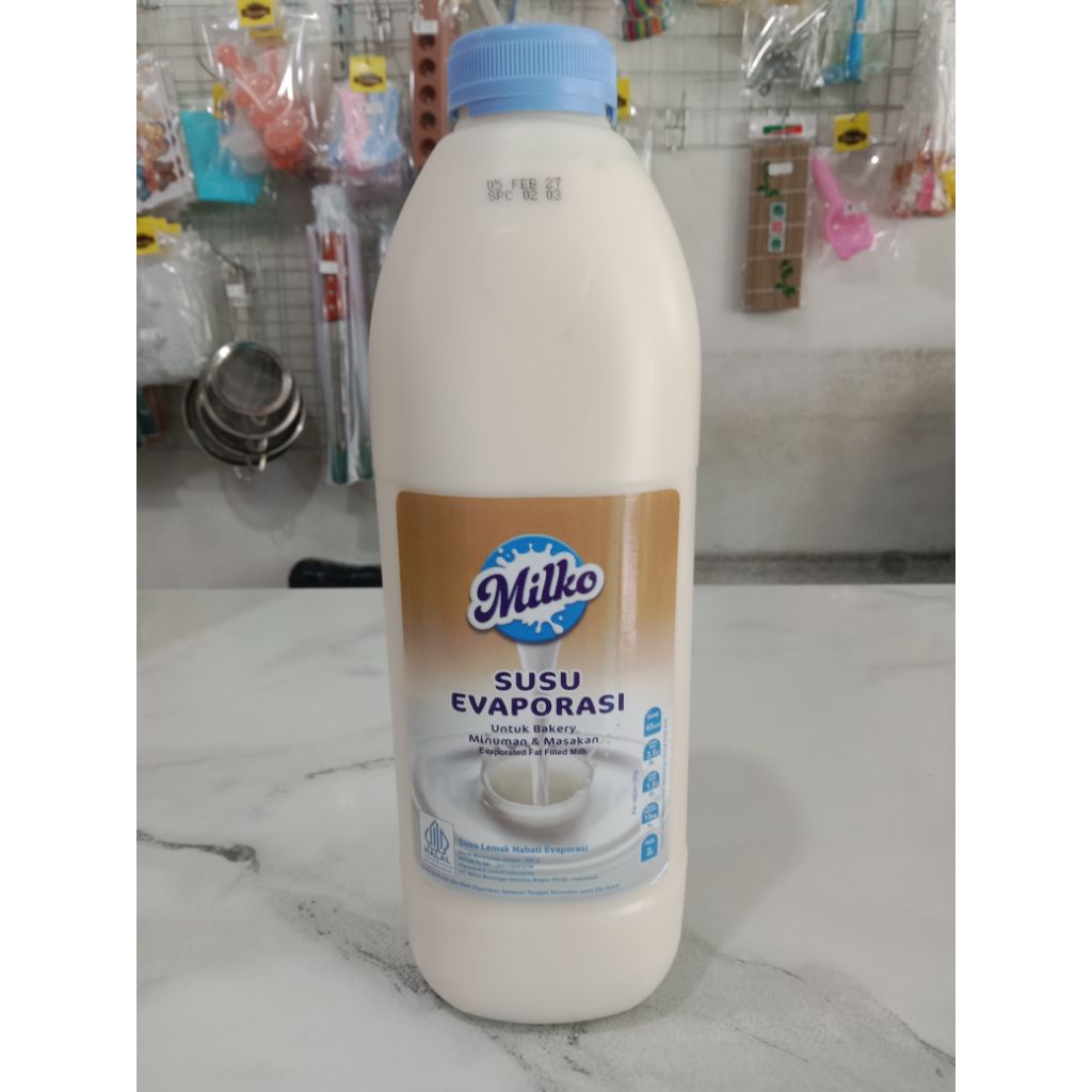 SUSU EVAPORASI MILKO 980GRAM / MILKO SUSU EVAPORASI / SUSU CAIR MILKO 980GRAM