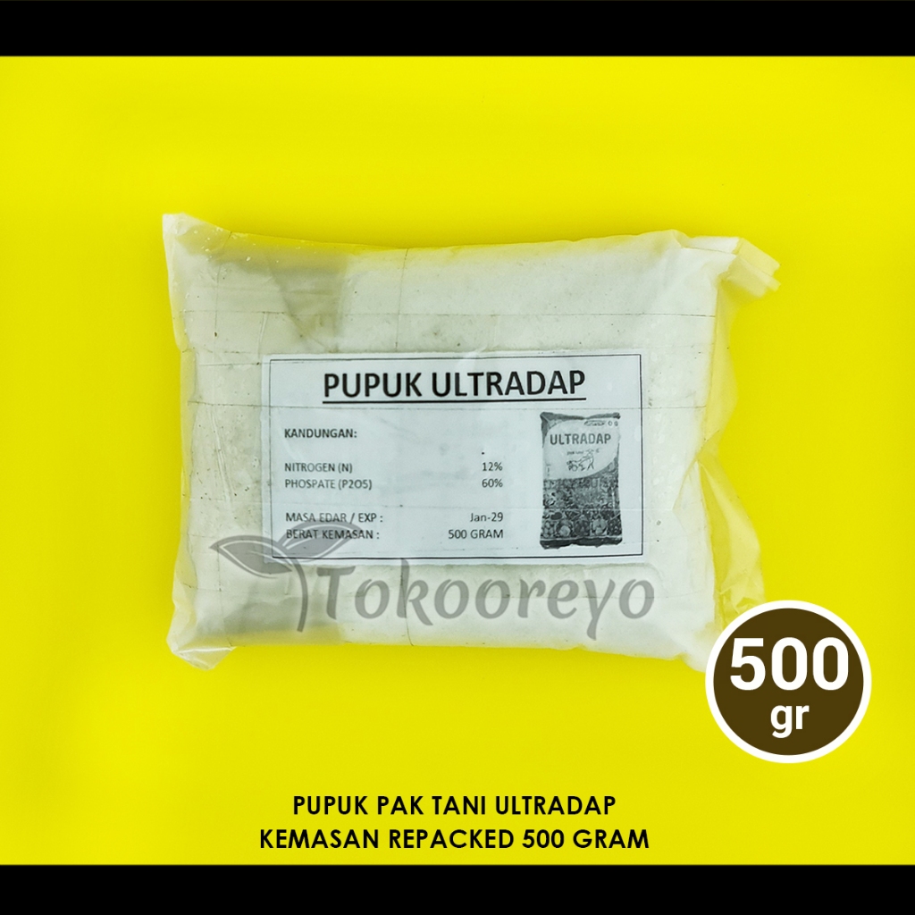 PUPUK ULTRADAP PAK TANI 500 GRAM KEMASAN REPACK