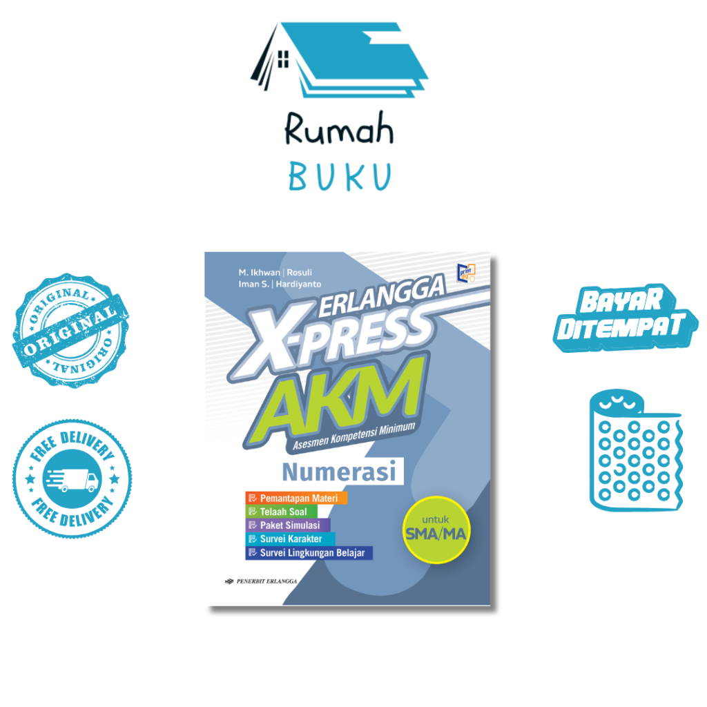 ERLANGGA - ERLANGGA X-PRESS AKM SMA/MA NUMERASI